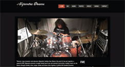 Desktop Screenshot of alejandradrums.com